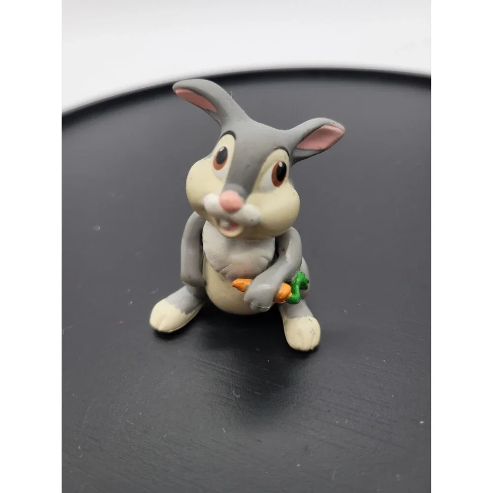 Thumper With Carrot  Disney Bambie 2” Figure Plastic Toy PVC Cake Topper